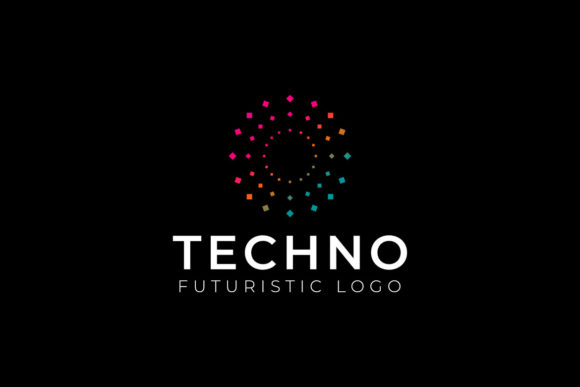Dynamic Pixel Logo: Modern Font for Branding