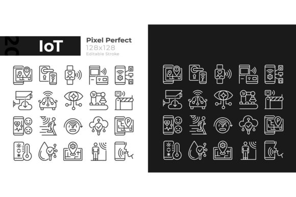 IoT Pixel Perfect Light and Dark Theme