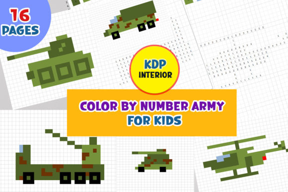 Pixel Art Color by Numbers for Kids: Creative Fun