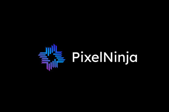Pixel Ninja Techno Logo: A Modern Typeface for Bold Branding